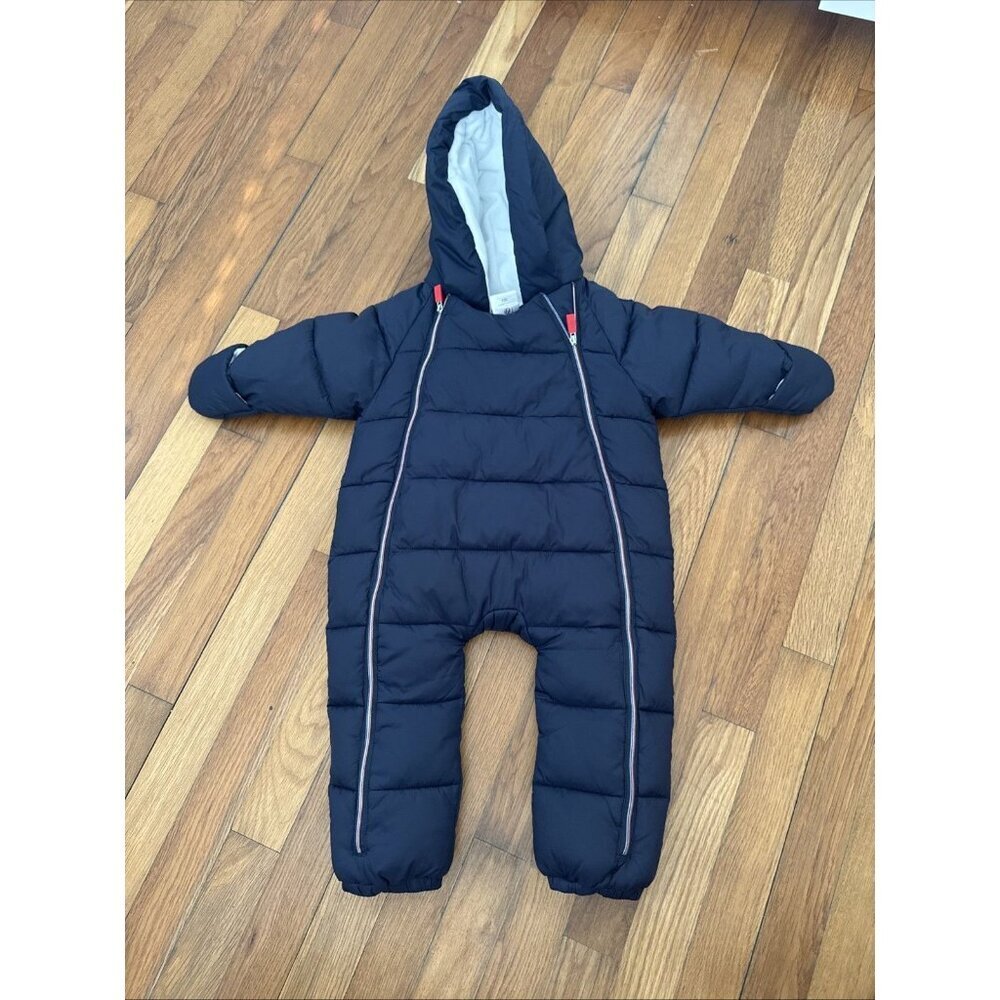 Jacadi Paris Baby Boy's Snowsuit Blue Size 18M